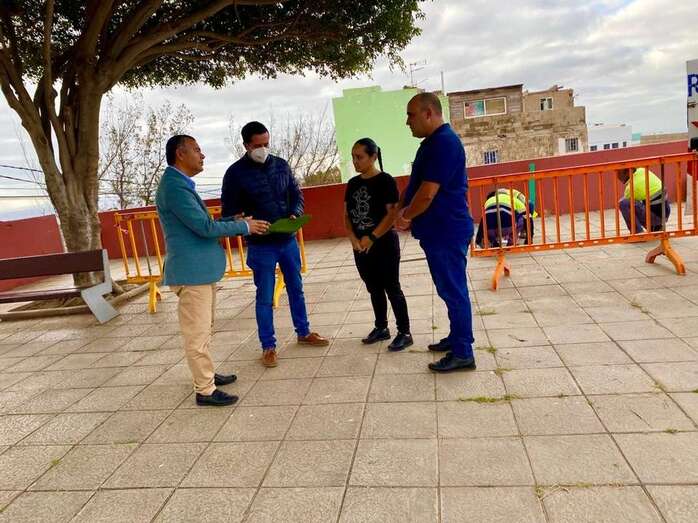 El edil del área, Álvaro Monzón, visitó recientemente la zona / TA